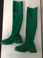 Overknees Stiefel Blockabsatz Strick Stoff Sock Boots GRÜN 39 NEU Bayern - Kumhausen Vorschau