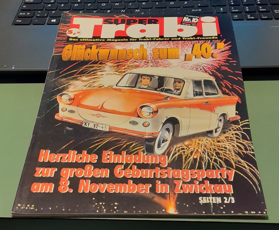 SuperTrabi Jahrgang 1997 Das ultimative Magazin für Trabi-Fahrer in Herscheid