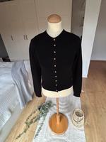 H&M Strickjacke schwarz mit goldenen Knöpfen Gr.XS neu Hessen - Borken Vorschau