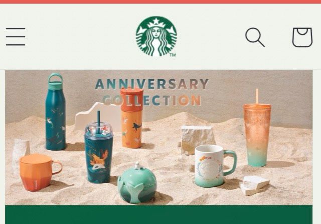 Limitierter Starbucks Anniversary Siren Tumbler 2023 in München