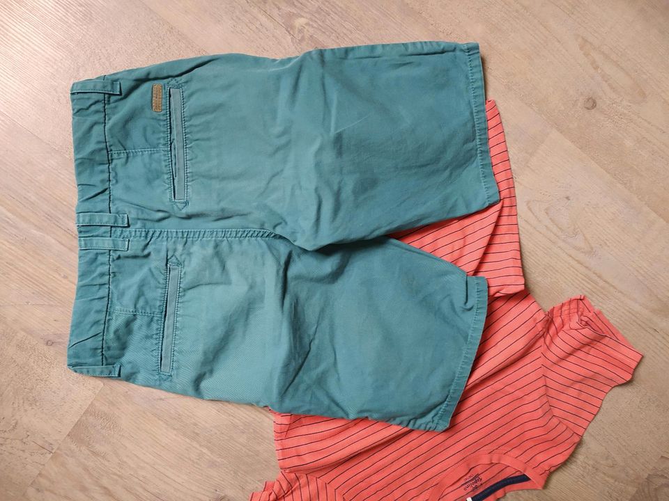 Shorts mit T-Shirt Größe 140 in Limbach-Oberfrohna