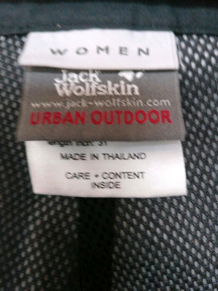 Outdoor Hose Jack Wolfskin Damen Gr. 40 schwarz in Missen-Wilhams