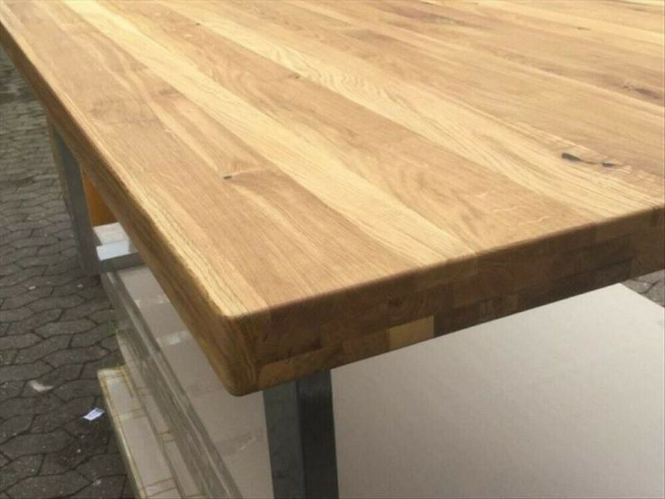 Wildeiche Esstisch180x100 massiv Eiche geölt Tisch NEU  WG18499 in Hannover