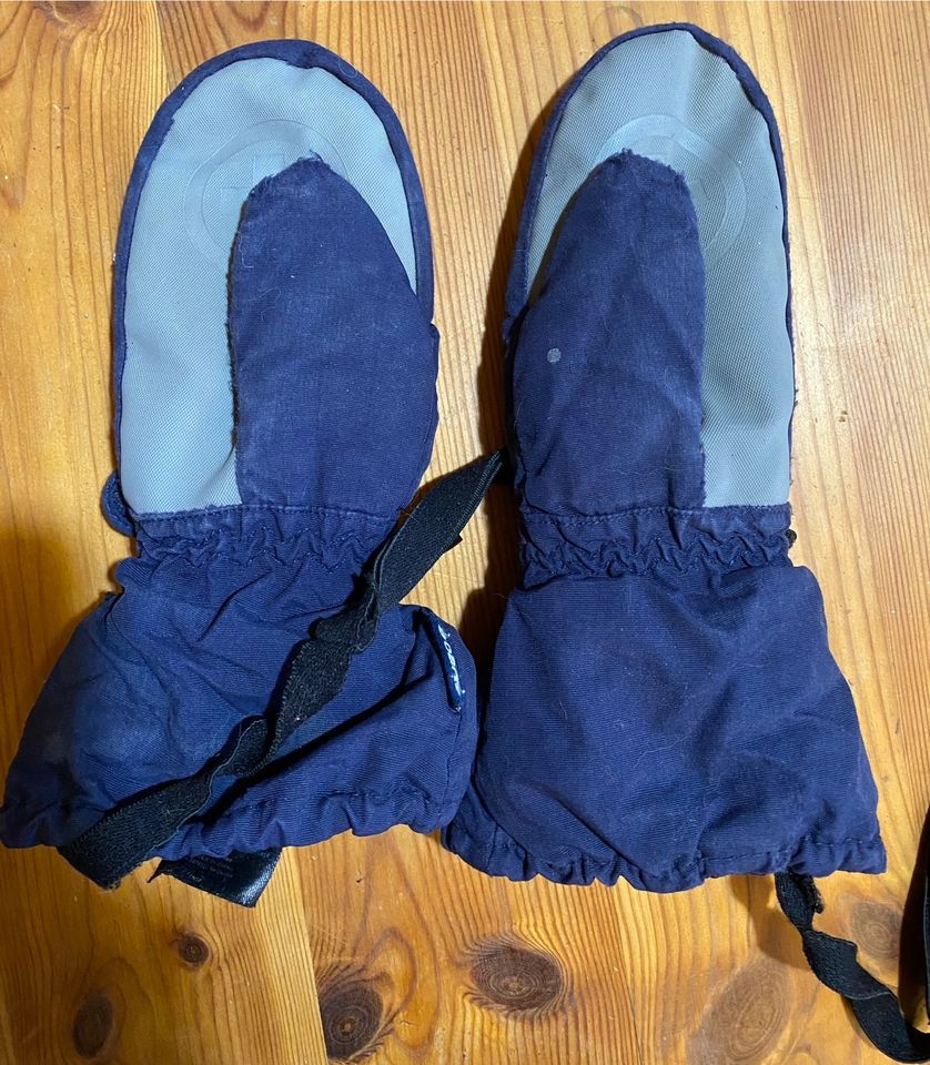 Barts Handschuhe Fäustlinge blau Gr. 3 4 - 6 J in Bad Dürkheim