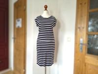 * Comma Kleid 32 maritim gestreift Sommerkleid Stretch navy blau Bayern - Burglengenfeld Vorschau