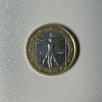 1 Euro Münze - Italien 2011 - Leonardo Da Vinci - Sammlerstück Düsseldorf - Eller Vorschau