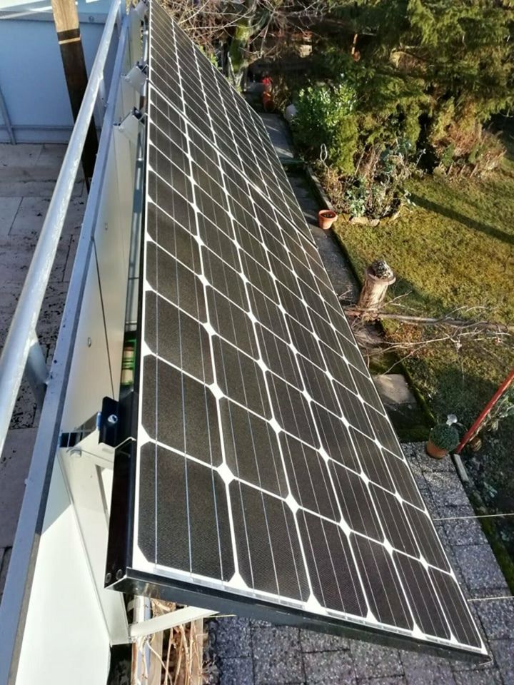 300 Watt Solaranlage Komplettset, so geht Geld sparen - Plug&Play in Klipphausen