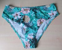 Bikinihose 36/38, floral, türkis Sachsen - Zwickau Vorschau