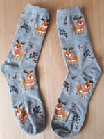 Socken, Motivsocken Weihnachten, Rentier Rostock - Stadtmitte Vorschau