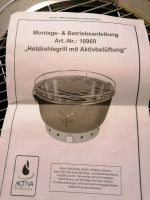 Holzkohle Grill mit Aktivbelüftung + Zubehör Baden-Württemberg - Ludwigsburg Vorschau