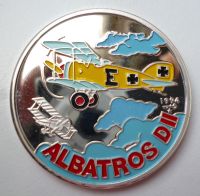 Kuba 10 Pesos 1994 Albatros D II farbig Silber Frankfurt am Main - Westend Vorschau