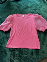 Tshirt mit Organza-Ärmeln 42/44 Dresden - Dresden-Plauen Vorschau