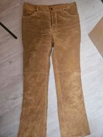 Braune Gipsy Leder Hose Echtleder W32 Niedersachsen - Stade Vorschau