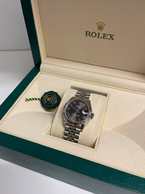 ROLEX DATEJUST 31 278274 10/2023 NEU DARK GREY BOX PAPERS LC100 in Karlsruhe