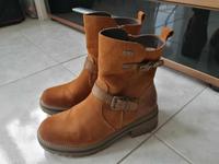Rieker Stiefel Gr. 39 Boots braun camel schmale Füße Saarbrücken-Halberg - Güdingen Vorschau