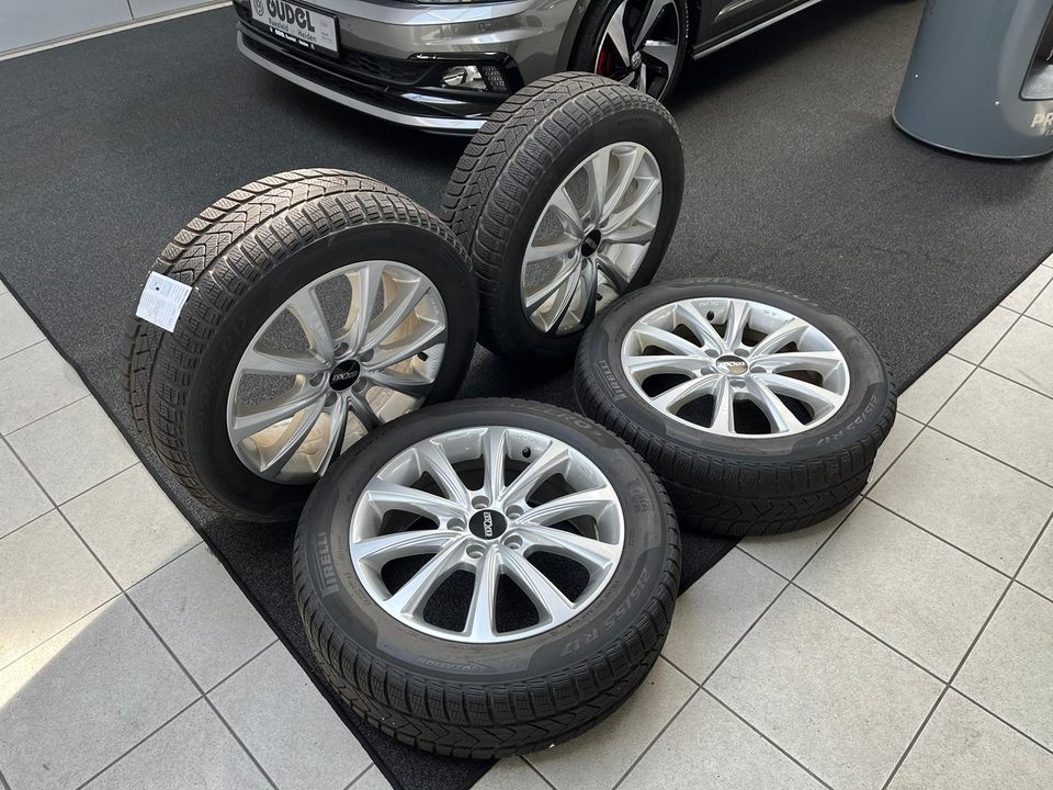 4X Winterkompletträder 17" LM OXXO VW Passat GTE SEAL 5mm Nr 2952 in Raesfeld