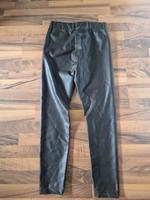 Lederimitat Leggings Hose Gr. L /32 braun highwaist Düsseldorf - Hassels Vorschau