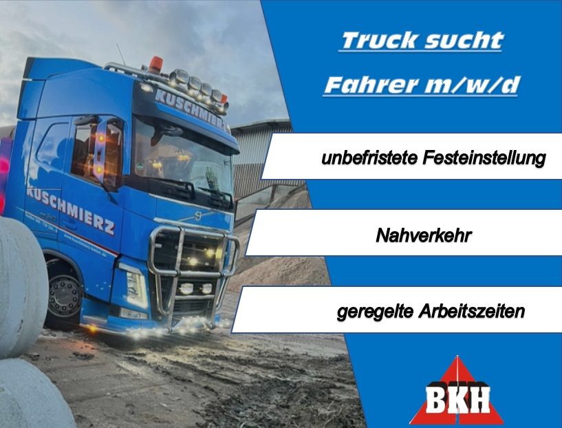 Berufskraftfahrer / Lkw-Fahrer (m/w/d) mit Ladekranerfahrung in Oststeinbek