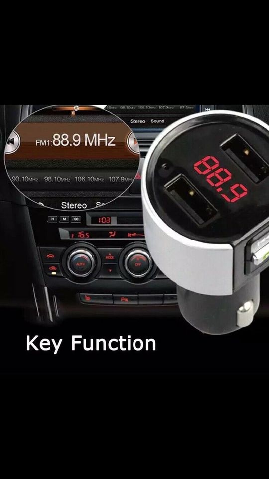 FM Transmitter, Auto MP3 Player, Freisprecheinrichtung Neu OVP in Paderborn