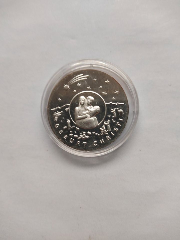 25€ Münzen Silber 925 Christi Geburt 2021 in Rostock