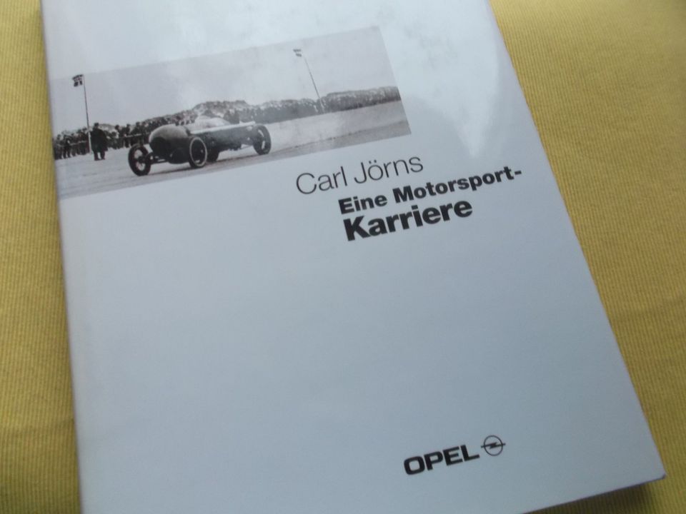 ADAM OPEL AG +++ MOTORSPORT CARL JÖRNS +++ BUCH BILDBAND in Koblenz