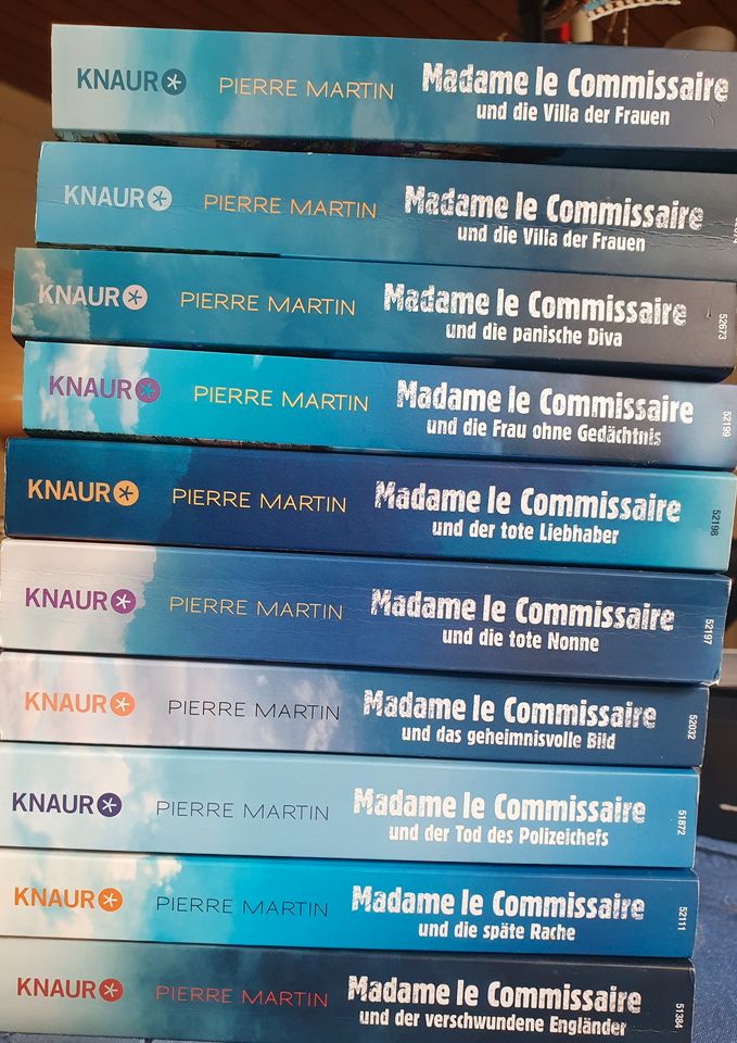 10 TB Madame le Commissaire inkl. seltenem Fehldruck. Bitte lesen in Forchheim