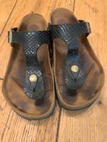 Birkenstock Gizeh schwarz Schlange Optik 35 Berlin - Zehlendorf Vorschau