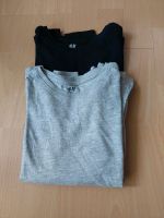 H&M langarm Shirts grau &schwarz organic cotton  Neuwertig 128 Berlin - Steglitz Vorschau