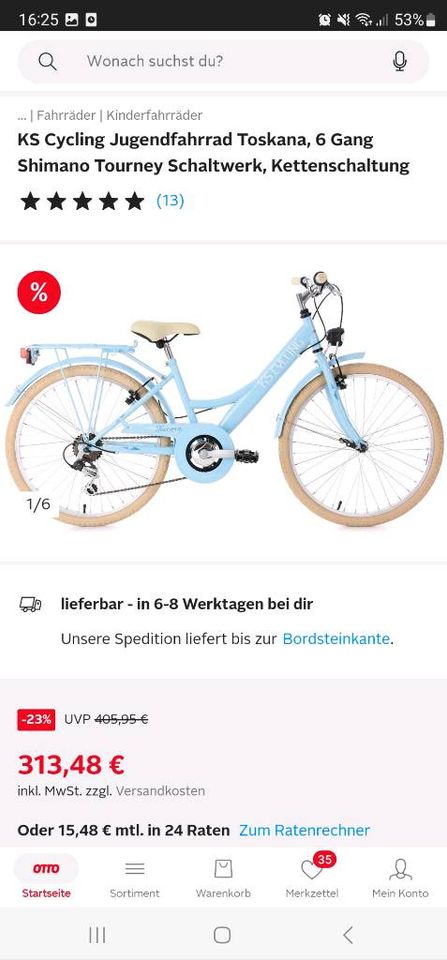 KINDERfahrrad 24 zoll in Marl