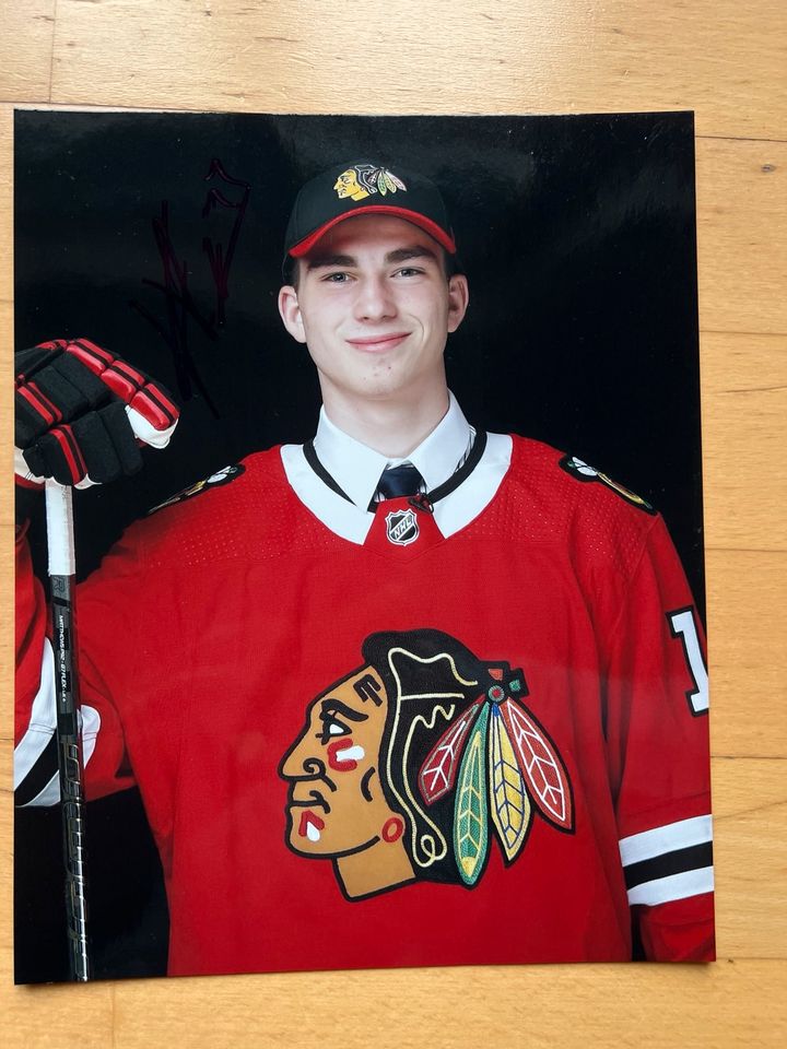 Kirby Dach Chicago Blackhawks Autogramm in Passau