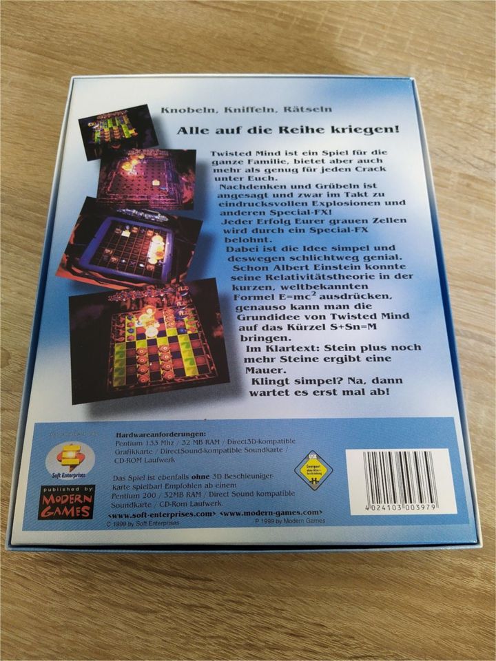 PC-Spiel "Twisted Mind" in Big Box / Eurobox in Neustadt a. Main