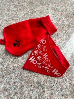 Pullover & Halstuch rot Weihnachten Hund S Kostüm Hessen - Liederbach Vorschau