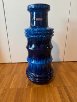 Große Bodenvase Keramik, blaue Glasur von Scheurich, 1970 Vintage München - Hadern Vorschau