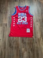 Michael Jordan All-Star Trikot 1989 Vintage hardwood Classics Hessen - Groß-Gerau Vorschau