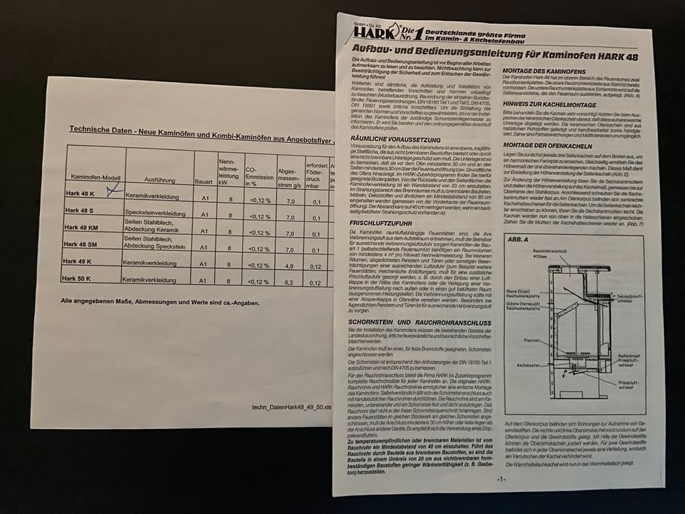 Kaminofen-Hark 48 K in Niederaula