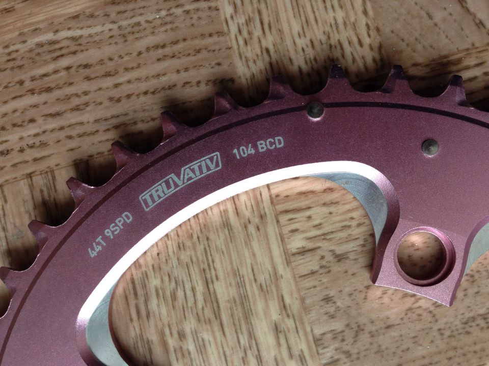 Truvativ Kettenblatt 44 Noir Sram pink für 9 fach in Doberenz