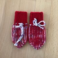 Strickhandschuhe handmade etw. Gr. 80/86 Hessen - Niedernhausen Vorschau