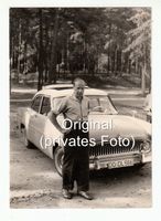 Altes Foto 1960er 70er Jahre Simca Vedette Kennzeichen Dortmund Niedersachsen - Dorstadt Vorschau