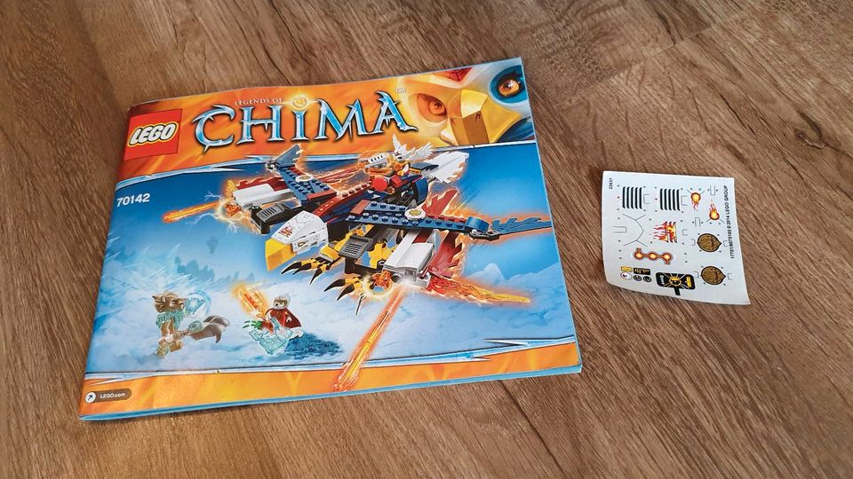 Lego Chima 70142 Eris Feueradler 100% vollständig in Frechen