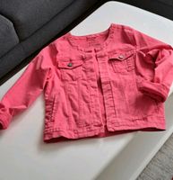 Coole Jeansjacke pink 40 42 Stretch tolle Farbe dünneres Material Bayern - Weidenbach Vorschau