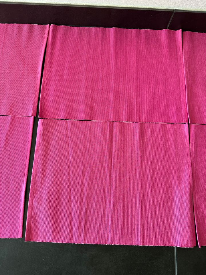 6* rosa Pink IKEA Tischset Märit Dekoration 35x45 cm in Hirschaid