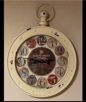 Moderne, große Vintage Uhr ( 60cm Durchmesser) Nordrhein-Westfalen - Alpen Vorschau