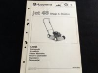 Husqvarna Rasenmäher Jet 48 Briggs Stratton Ersatzteil Liste 1995 Kiel - Steenbek-Projensdorf Vorschau