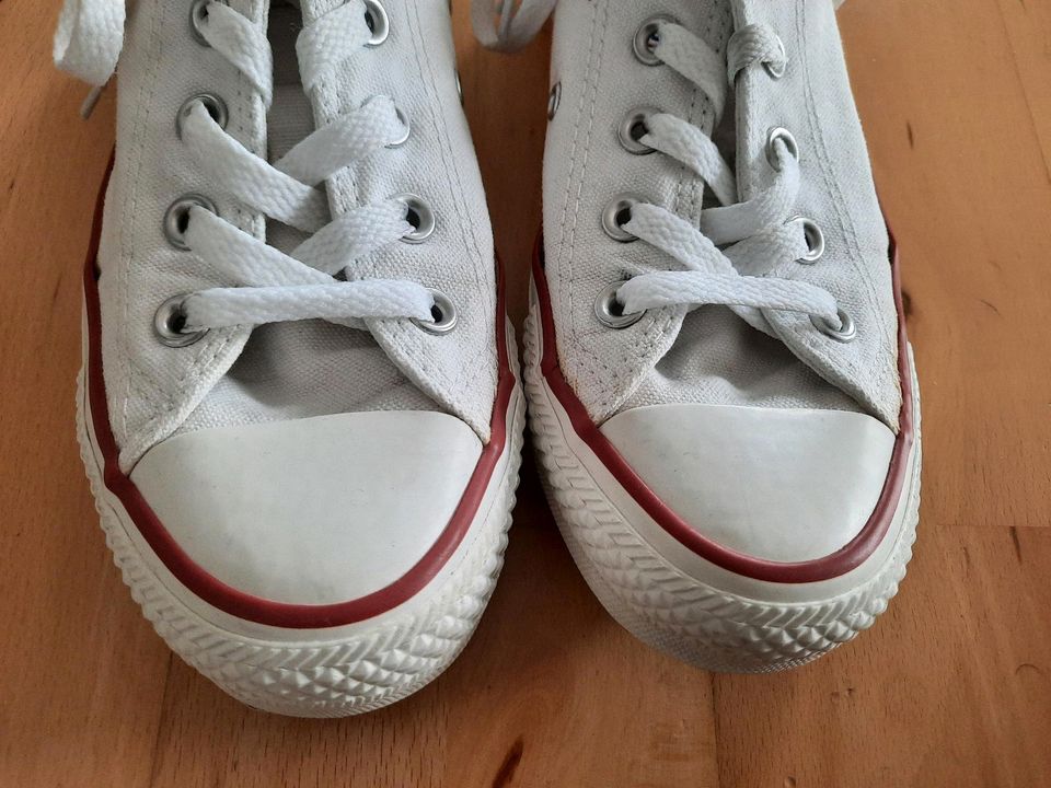 Turnschuhe Converse Allstar weiß in Gr. 36 in Bensheim