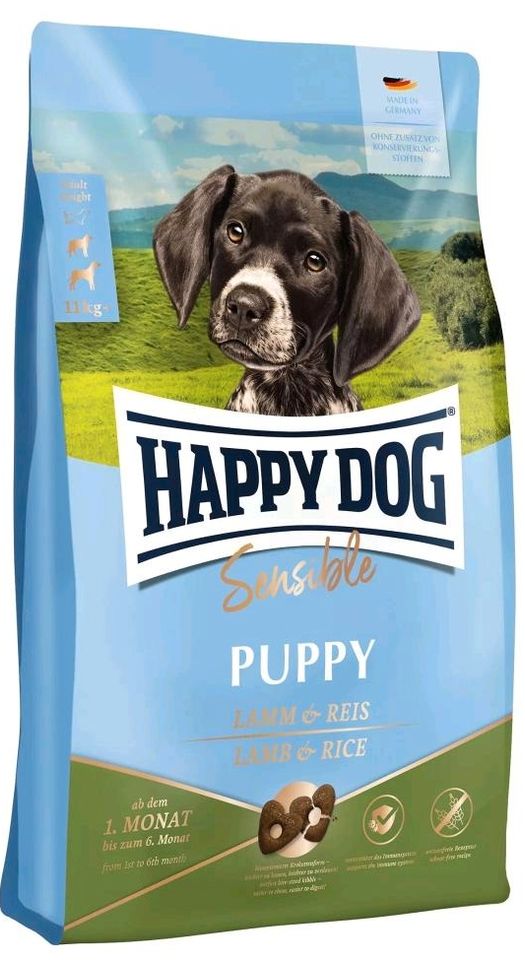 Happy Dog sensible puppy 1 Kilogramm.  MHD 28.02.2025 in Frankfurt am Main