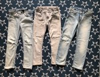 Jeans/ used Look/ H&M/ Größe 128 Mecklenburg-Vorpommern - Neubrandenburg Vorschau