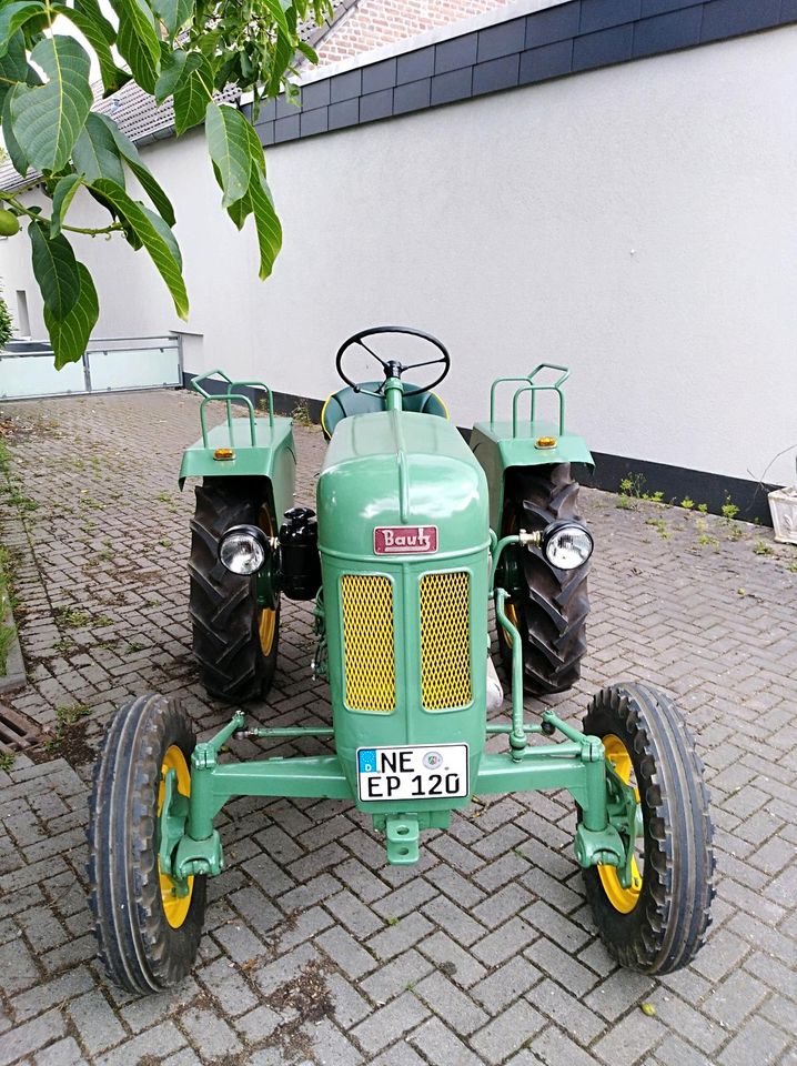 Traktor, Trecker: Bautz AS 120 D   Baujahr: 1956 restauriert in Tönisvorst