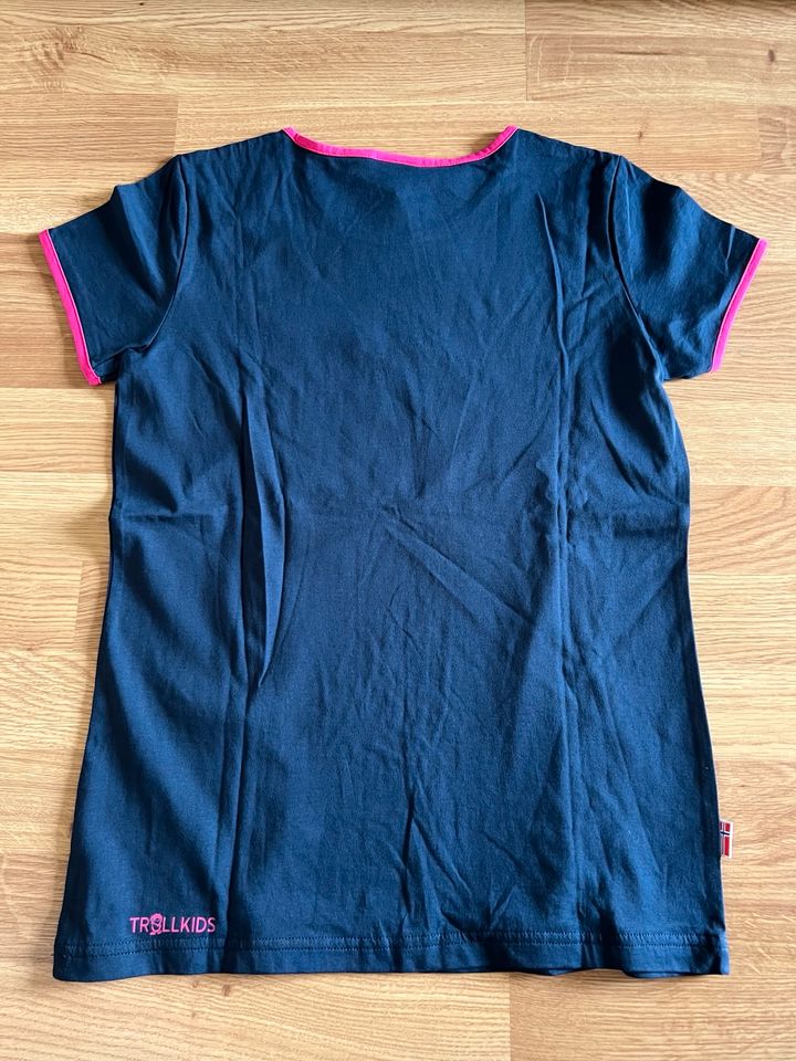 Trollkids Mädchen T-Shirt Kroksand blau pink Gr. 152 Neu! in Potsdam