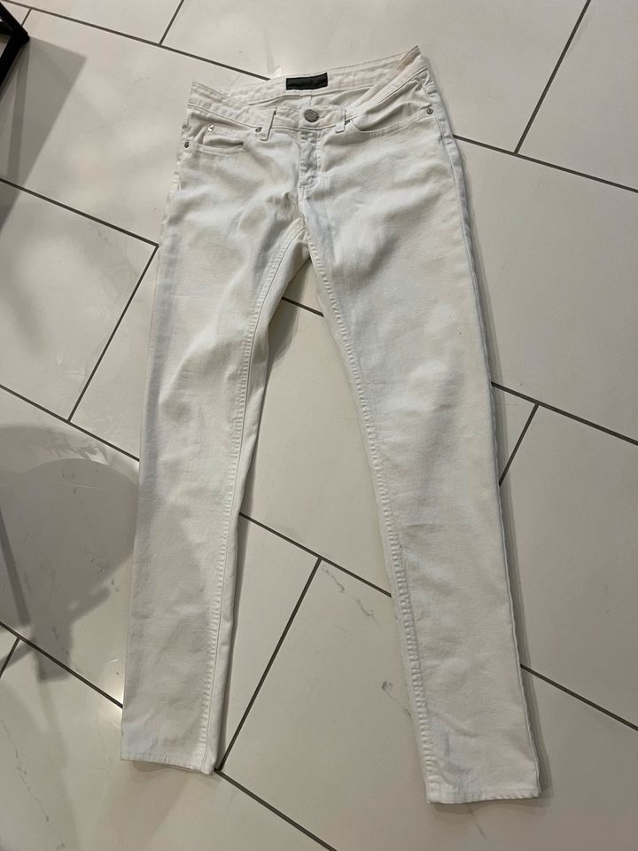 Acne Jeans skinny weiß low waist in Dortmund