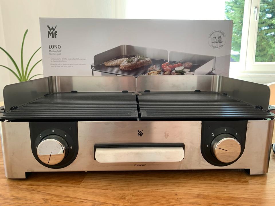 WMF Lono  Master-Grill, Tischgrill, Elektrogrill mit Windschutz in Emmendingen